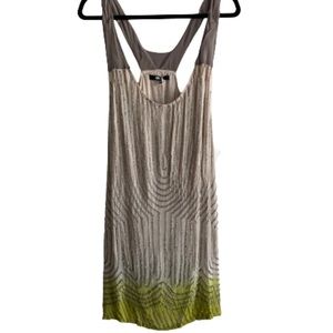 ASOS | ombre beaded racerback dress NWT